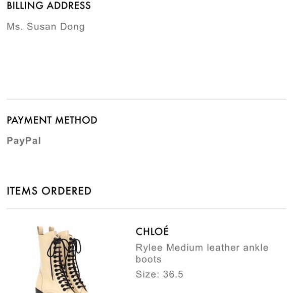 CHLOE RYLEE MEDIUM LEATHER ANKLE BOOTS - Picture 8 of 8